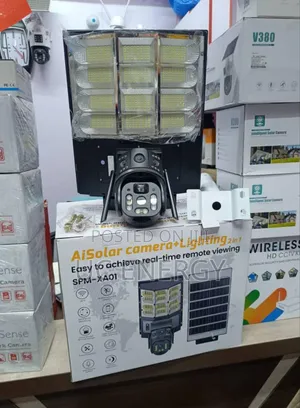 Camera Plus Lighting Solar Street Light