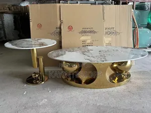 Imported Center Table With Side Table