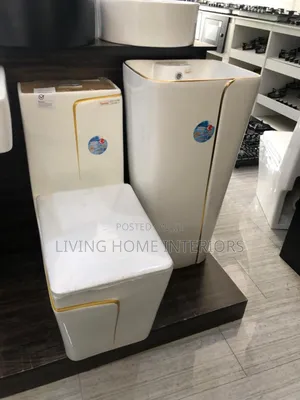 Lavida England Standard White and Gold Colour L.