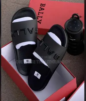 High Quality Luxury Bally Palm Slippers. Original Only