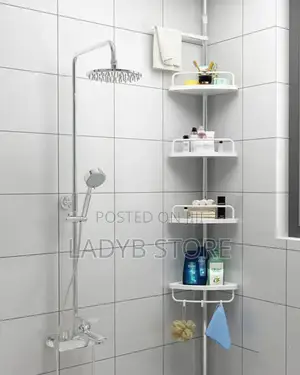 4layers Bathroom Corner Shelf