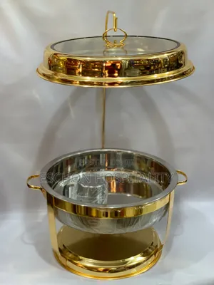 Gold Hanging Top Chafing Dish,
