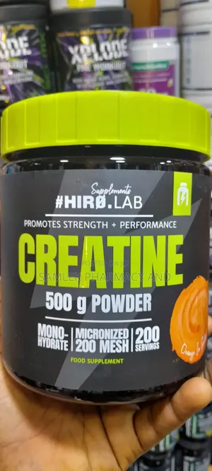 Hiro.Lab Creatine Monohydrate -1pack X 500g- 200 Servings
