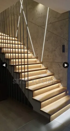 Luxury Design Staircase Modern Lightings.