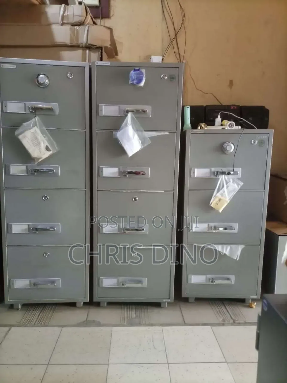 4 Drawer Fireproof Safe