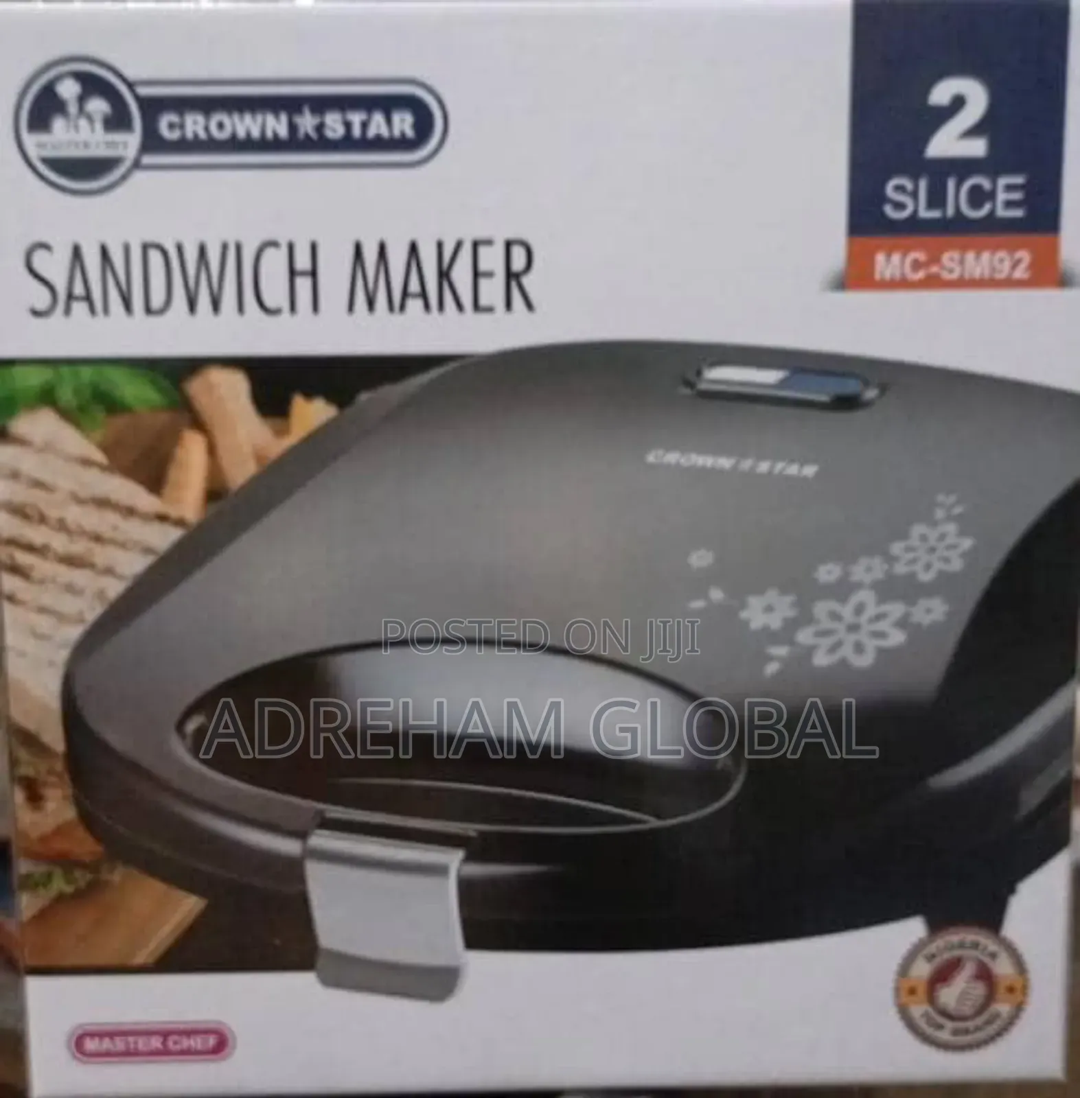 Crownstar 2face Toaster/Sandwich Maker