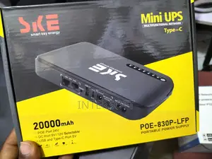 Mini Dc Ups Poe Power Bank 20000mah For Wifi Router Cctv