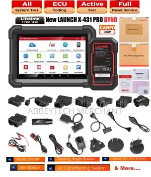 Launch X431 Pro Dyno Cars Scanner Wit Ecu, Key/Immo Reset