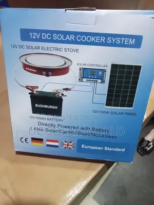 Bush Burgh Solar Dc Electric Stove.