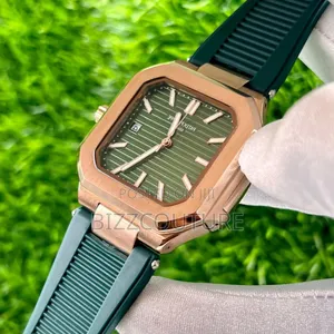 Original Patek Philippe Green Rubber Strap Watch