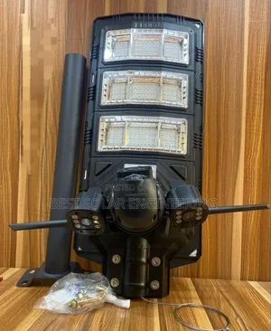 Solar Street Light With 3 Lens Camera 8mp (450w V380)