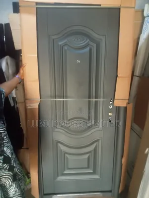 Black Steel Door