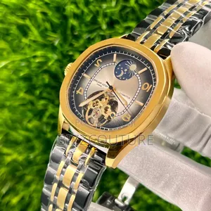 Original Patek Philippe Gold Silver Stainless Steel Watch