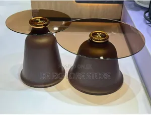 2in1 Glass Center Table
