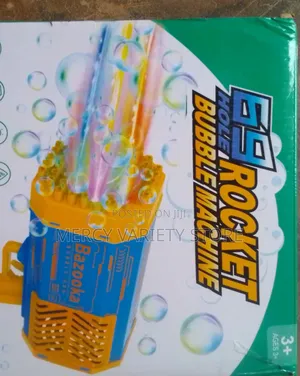 69 Holes Rocket Bubble Machine Toy Gun