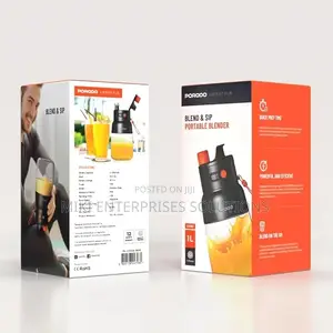 Porodo Lifestyle 70w Juicer, Led Display, 3000mah