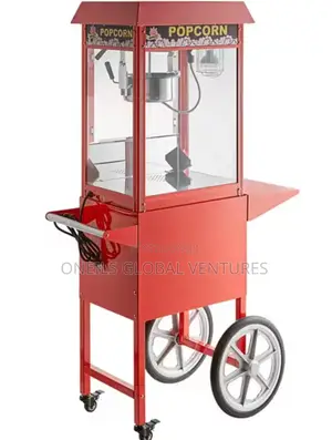 Quality Strong Popcorn Machine With Cart