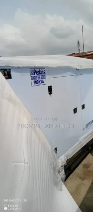 Perkins 200 Kva Sound Proof Generator
