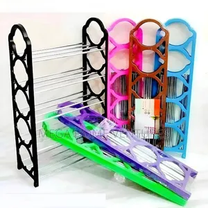 Five Layers Plastic Shoe Rack
