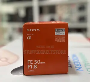 Sony E 50mm F/1.8 Oss Lens (Black)