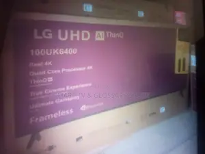 Lg 100 Inches With Sharp Contract and Bluetooth