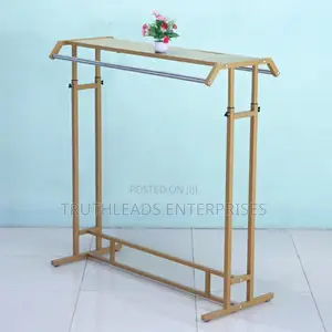 Quality Imported Gold Clothes Display Rack