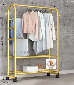 Gold Cloth Rack