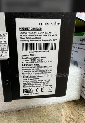 2.2kwh Copex Solar Inverter