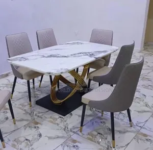 Executive Quality Dinning Table With Six Chairs.