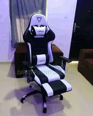 White/Black Ergonomic Gaming Chair
