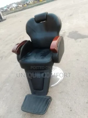 Imported Executive Salon Rolling Recliner Barber Chair
