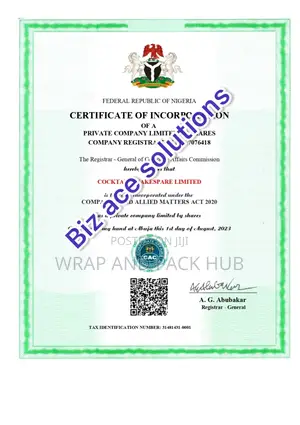 Cac Business Name Registration