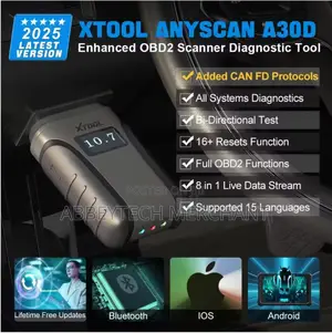 Xtool Anyscan A30d All System Car Scanner With 16 Resets