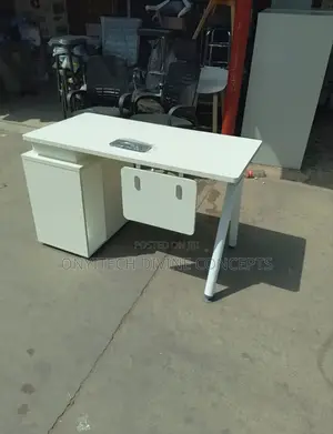 White Office Table