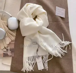 Luxury Winter Wool Scarf Cashmere Muffler Warm Pashmina
