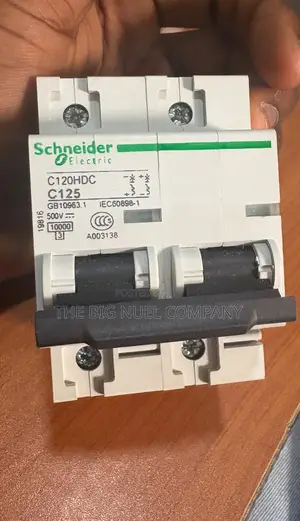 Schneider 2 Pole Dc Breaker Nc 120a
