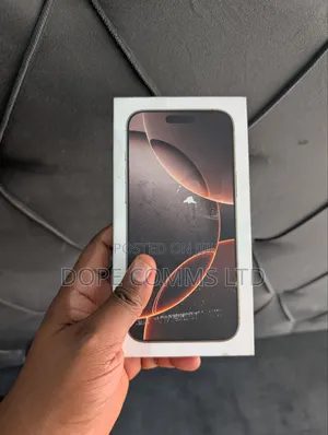 New Apple iPhone 16 Pro Max 256 GB Gold