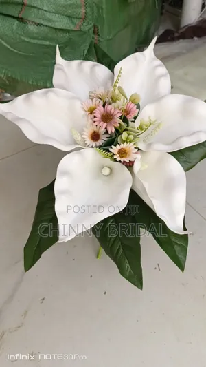Simple Lily Bouquet, for Wedding or Registry