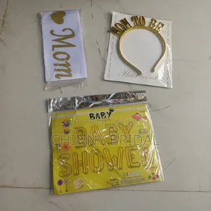 Sash, Crown and Banner for Baby Shower