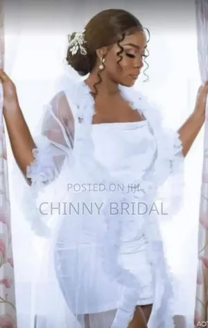 Long Luxury Bridal Robe