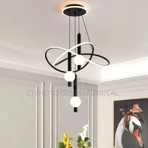 Led Pendant Light Gold and Black Body Available Now