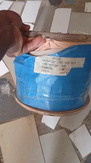 3mm Galvanized Steel Wire Rope by 1000 MTRS