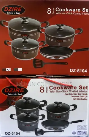 Dzire Non Stick Pot Dz-5104 8pcs
