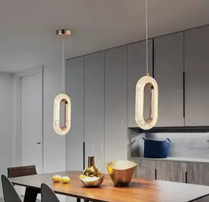 Led Single Crystal Pendant Light