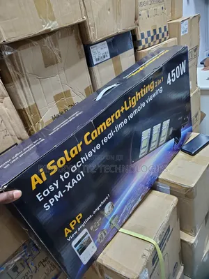 Ai Solar Street Light And Camera 450w