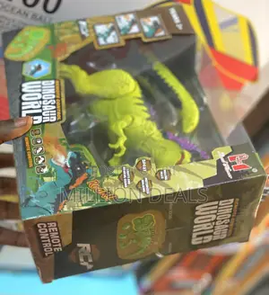 Remote Controllable Dinosaur World Kids Toy Ages 3+
