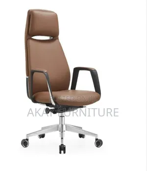 Executive Chair In Brown And Black