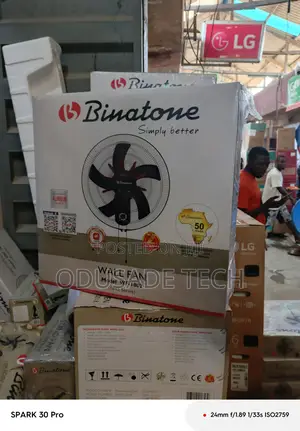 Breeze Master Binatone Heavy Duty 18" Wall Fan Wf-1802