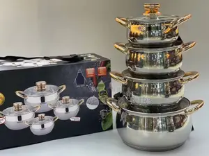 Haus Roland 8pcs Stainless Steel Cookware Set