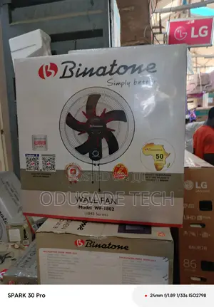 Airbliss Binatone Heavy Duty 18" Wall Fan Wf-1802